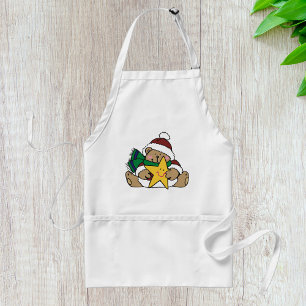 Star Bear Adult Apron