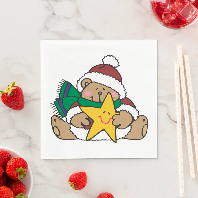 Star Bear Napkins (Creator Uploaded)