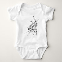 Star Black White Abstract Tribal Tattoo Art