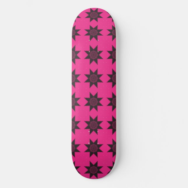 Star Bloom  Skateboard (Front)