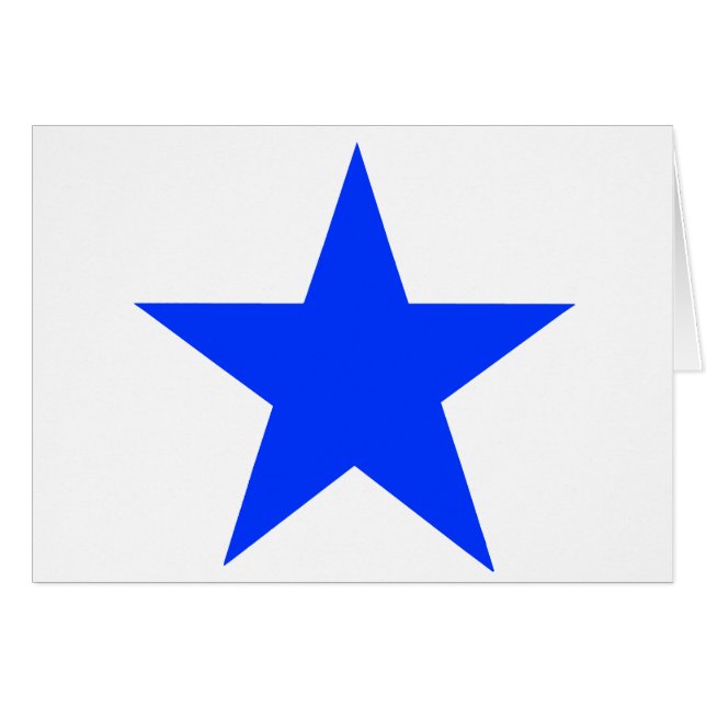 Star Blue The MUSEUM Zazzle Gifts (Front Horizontal)
