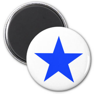 Star Blue The MUSEUM Zazzle Gifts Magnet