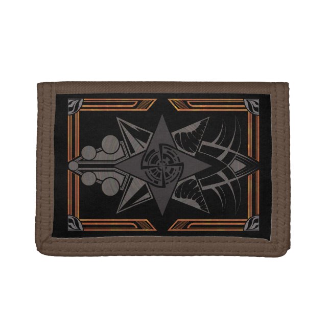 Star Box Trifold Wallet (Front)