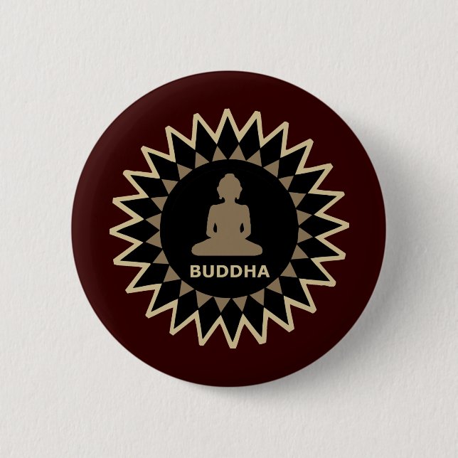 Star Buddha Button (Front)