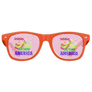 Star Building AMERICA jGibney The MUSEUM Zazzle Retro Sunglasses