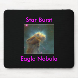 Star Burst Eagle Nebula Mousepad