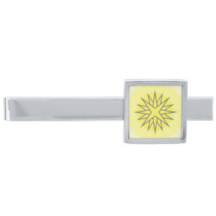 Star Burst Men's Tie Clip