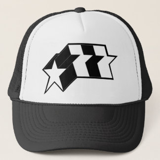 star burst trucker hat
