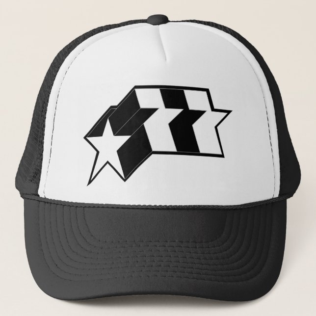 star burst trucker hat (Front)