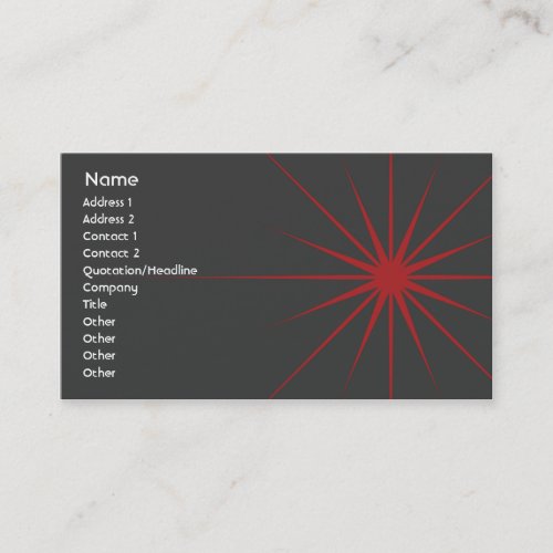 Star - Business Business Cards