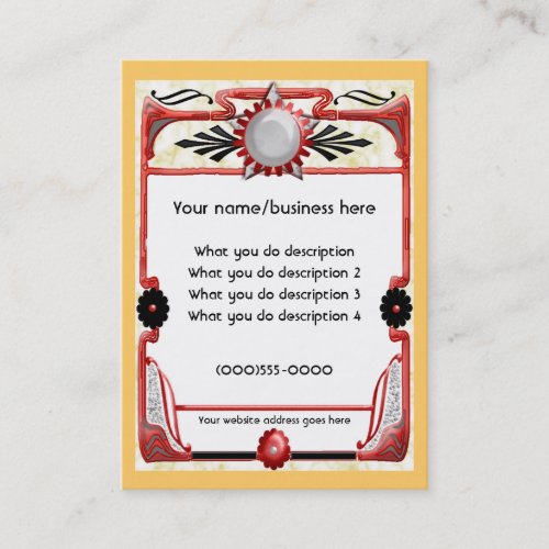 star card business card templates