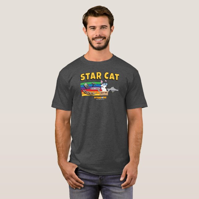 Star Cat T-Shirt (Front Full)