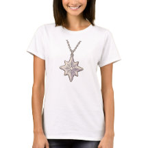 Star Charm T-Shirt | Elegant Celestial Jewelry
