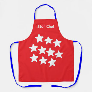 Star Chef Blue Straps Apron