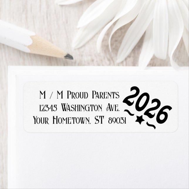 Star Class of 2026 Graduation  Label (Insitu)
