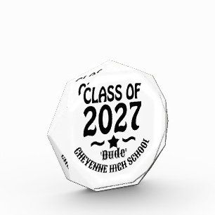 Star Class of 2027 Graduation Acrylic Award
