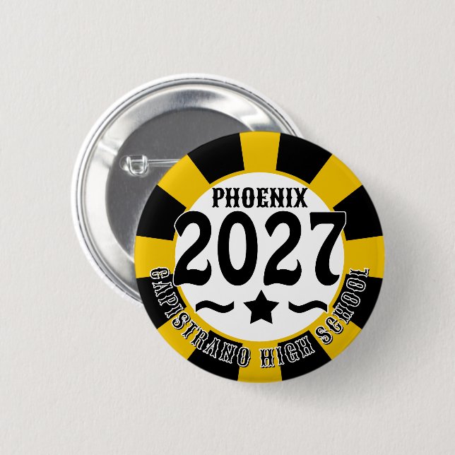 Star Class of 2027 Graduation Button (Front & Back)