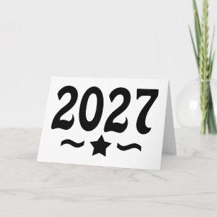Star Class of 2027 Graduation Card