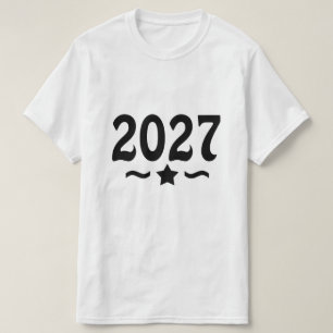 Star Class of 2027 Graduation T-Shirt
