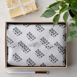 Star Class of 2027 Graduation Tissue Paper