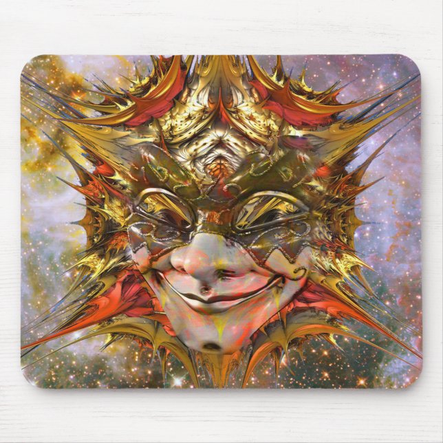 Star Clown Mouse Pad (Front)