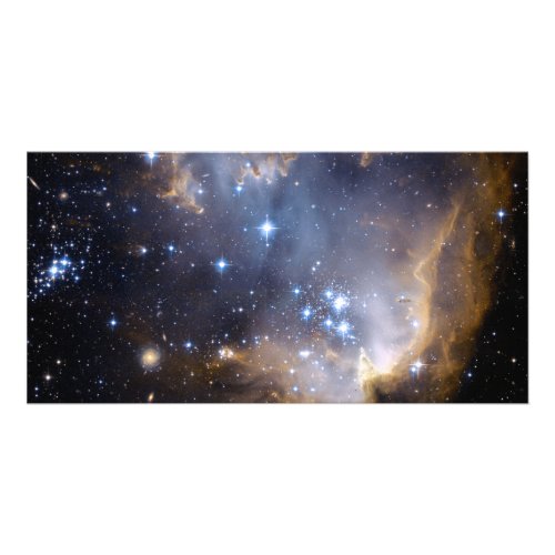 Star Cluster N90 Hubble Space Card