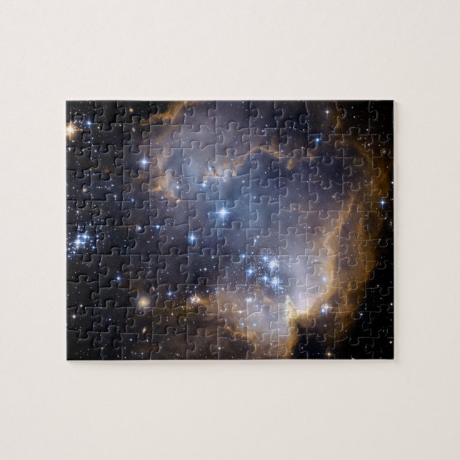 Star Cluster N90 Hubble Space Jigsaw Puzzle (Horizontal)
