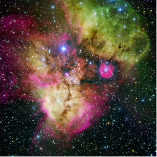 Star Cluster Nebula NGC 2467 Statuette