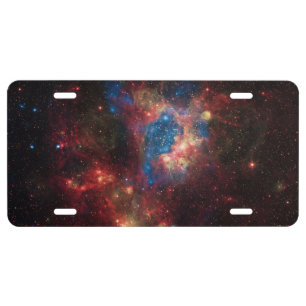 Star Cluster NGC 1929 License Plate