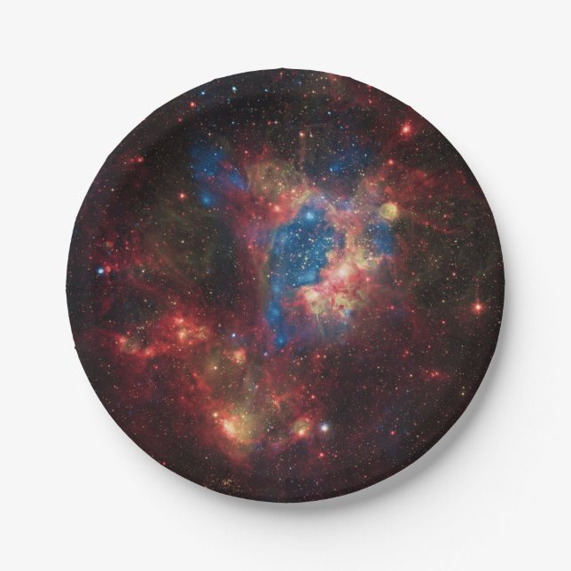 Star Cluster NGC 1929 Paper Plates (Front)