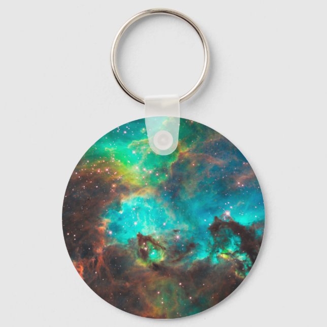 Star Cluster NGC 2074 Keychain (Front)