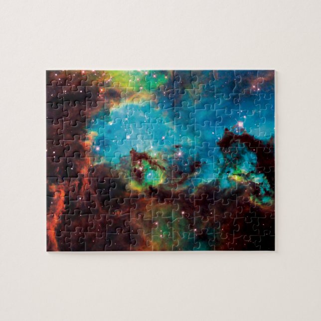 Star Cluster NGC 2074 Tarantula Nebula Space Photo Jigsaw Puzzle (Horizontal)