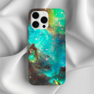 Star Cluster NGC 2074 Turquoise Space Photo iPhone 16 Pro Max Case