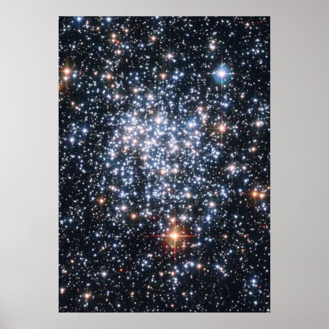 Star Cluster NGC 265 Poster (Front)