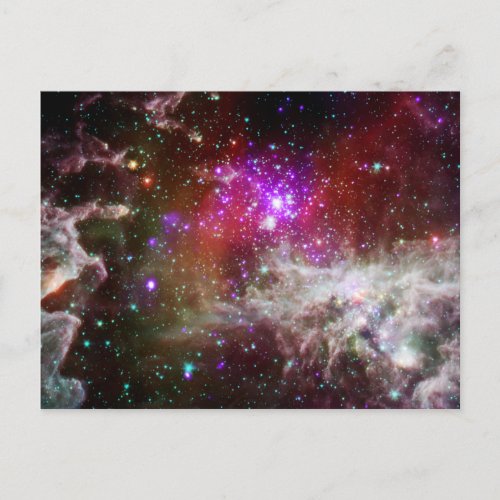 Star Cluster NGC 281 Pacman Nebula Postcard