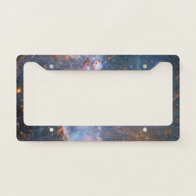 Star Cluster NGC 346 License Plate Frame (Front)