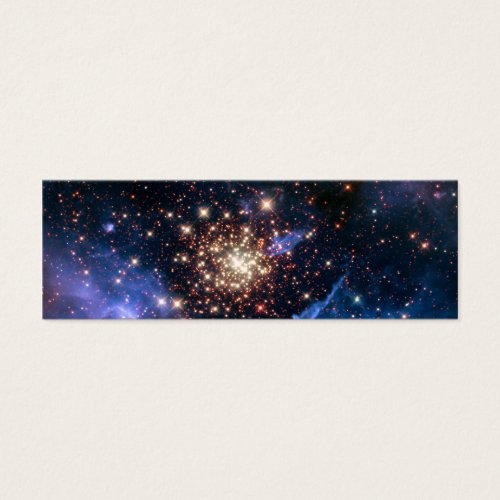 Star Cluster NGC 3603 (Hubble) Business Card Template