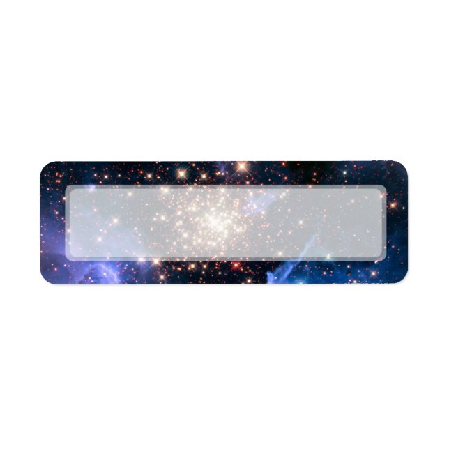 Star Cluster NGC 3603 (Hubble) Label (Front)