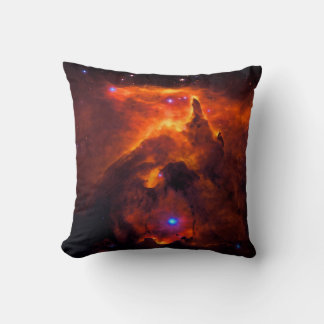 Star Cluster Pismis 24, core of NGC 6357 Throw Pillow
