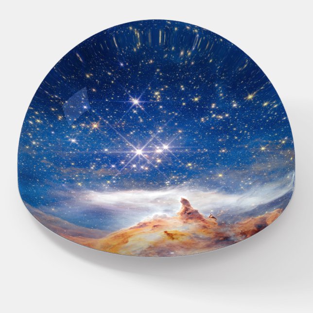 Star Cluster Pismis 24 Paperweight (Angled)
