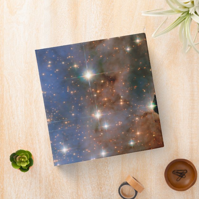 Star Cluster Trumpler 14. 3 Ring Binder (In Situ)
