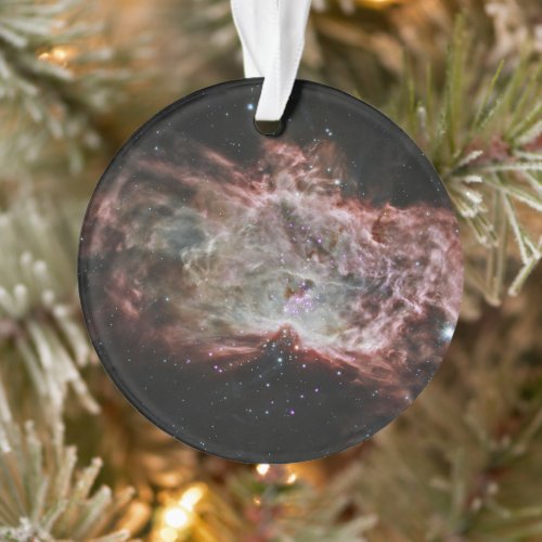Star Clusters In The Center Of The Flame Nebula Ornament