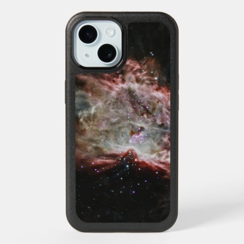 Star Clusters In The Center Of The Flame Nebula iPhone 15 Case