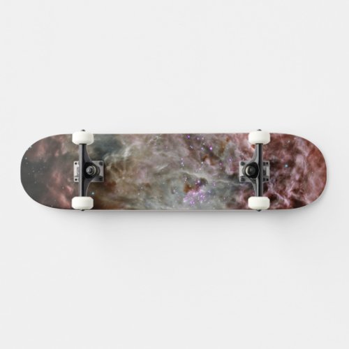 Star Clusters In The Center Of The Flame Nebula Skateboard