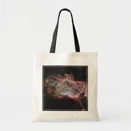 Star Clusters In The Center Of The Flame Nebula Tote Bag