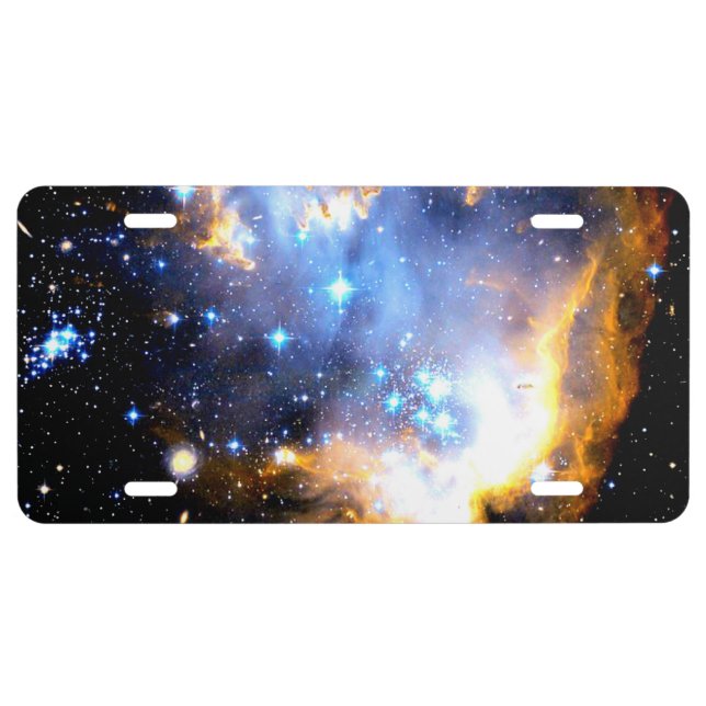 Star Clusters License Plate (Front)