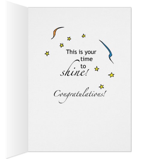 Star Congratulations (Inside (Right))