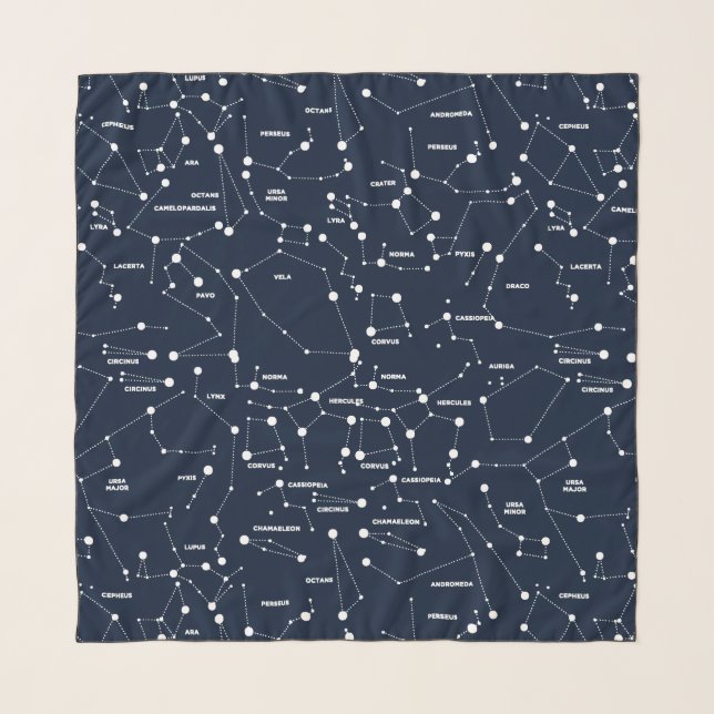 Star Constellation Scarf (Front)