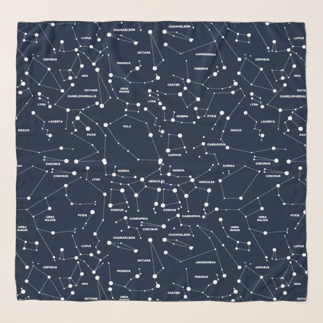 Star Constellation Scarf (Front)