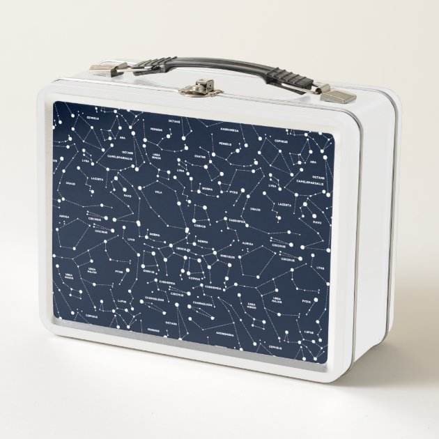 constellation marble suitcase